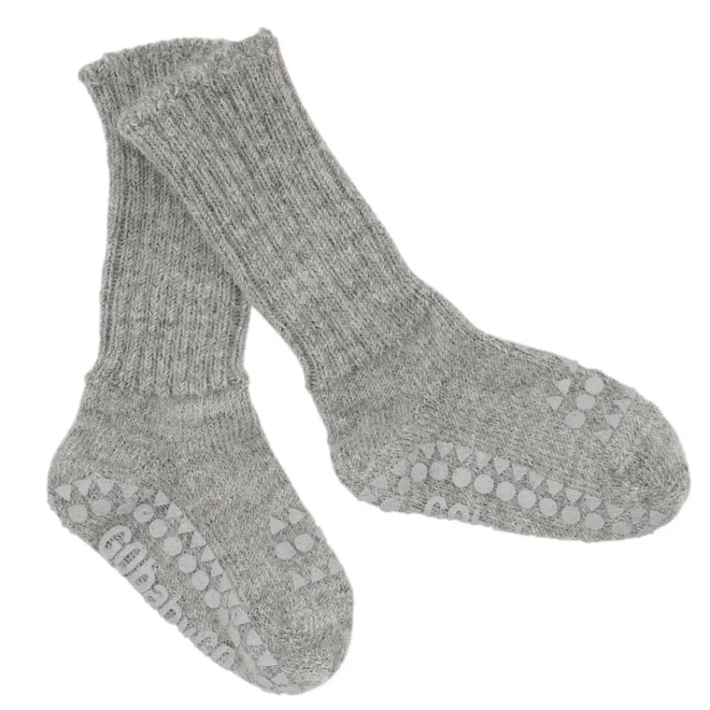 Gobabygo Sokker, , Antiskli, Alpaca, Grey Melange