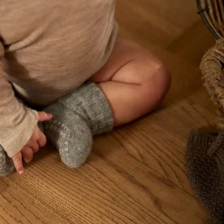Gobabygo Sokker, , Antiskli, Alpaca, Grey Melange