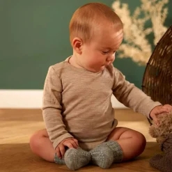 Gobabygo Sokker, , Antiskli, Alpaca, Grey Melange