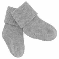 Gobabygo Sokker, , Bambus, Grey Melange Hot