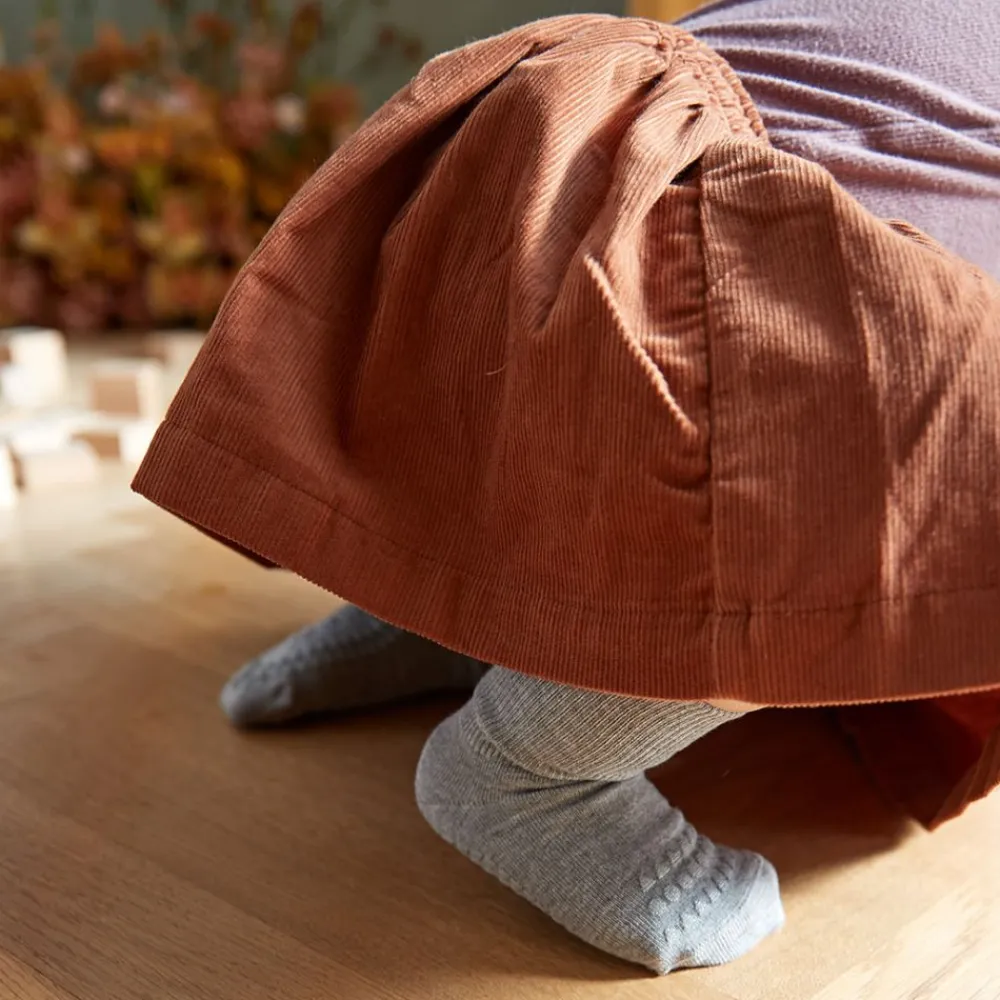 Gobabygo Sokker, , Bambus, Grey Melange Hot