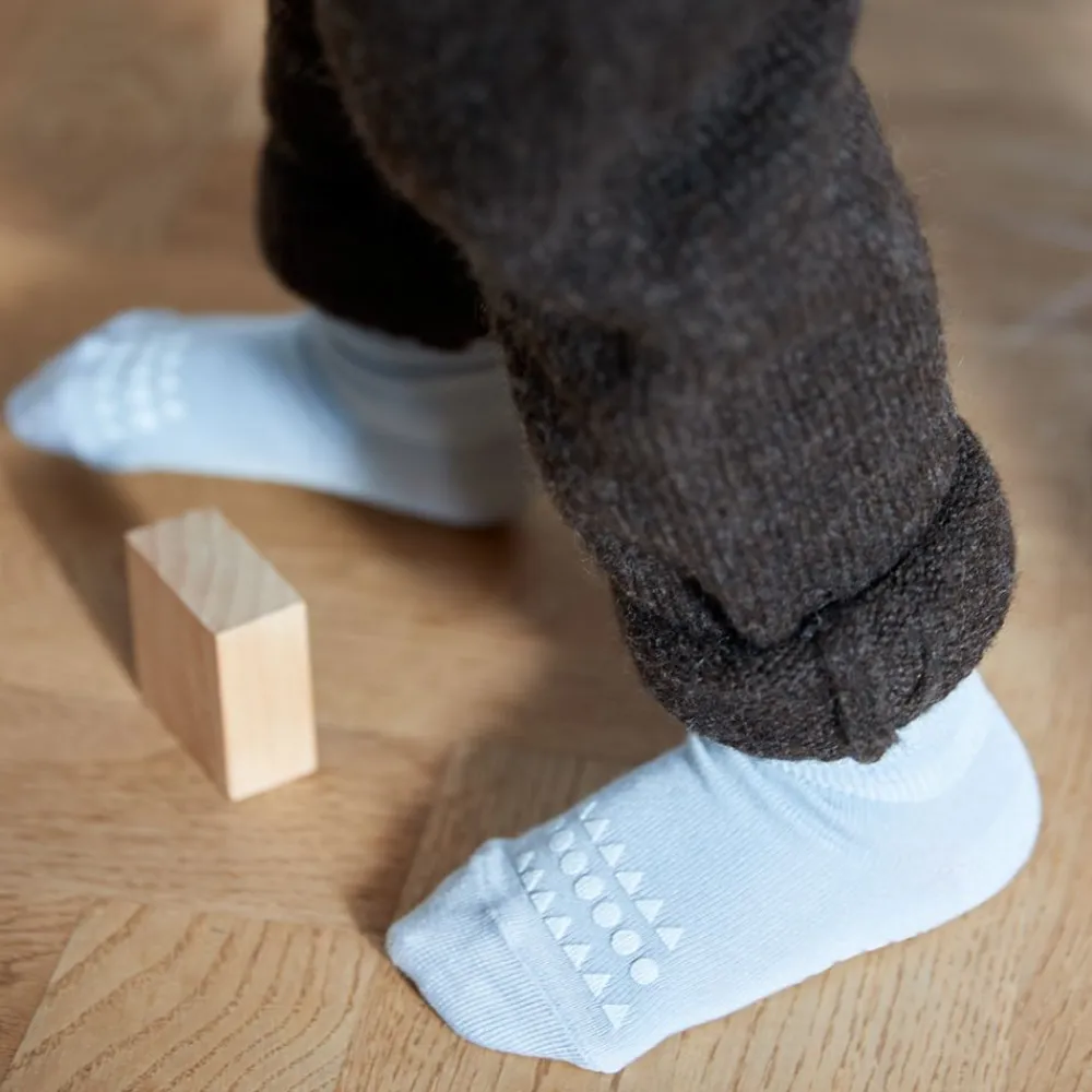 Gobabygo Sokker, , Bambus, Lys Blå New