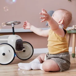 Gobabygo Sokker, , Bambus, Off White Discount