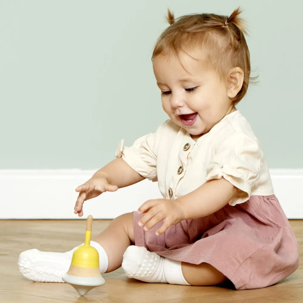 Gobabygo Sokker, , Bambus, OffWhite Online