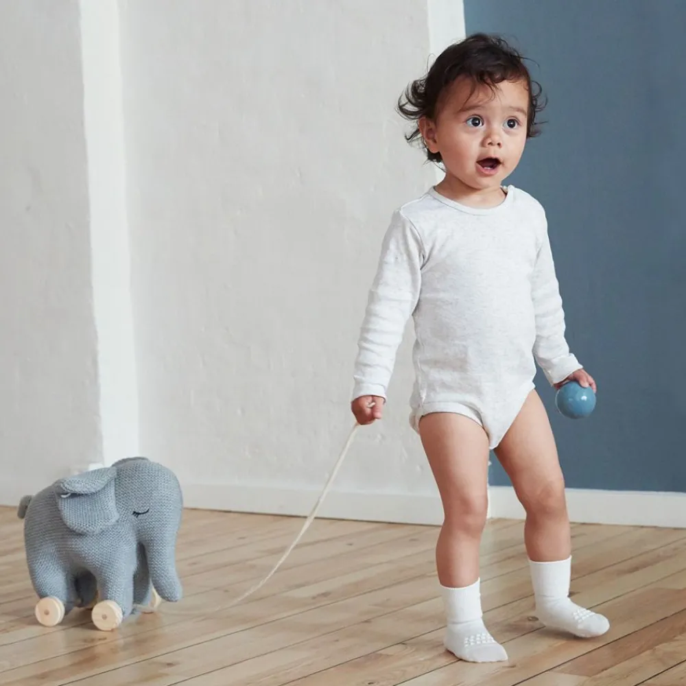 Gobabygo Sokker, , Bambus, OffWhite Online