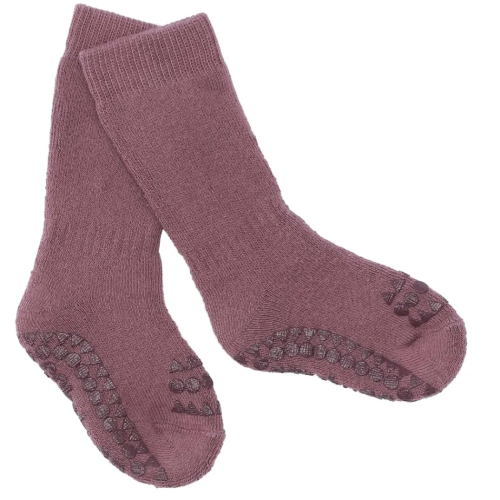 Gobabygo Sokker, , Bomull, Misty Plum Discount
