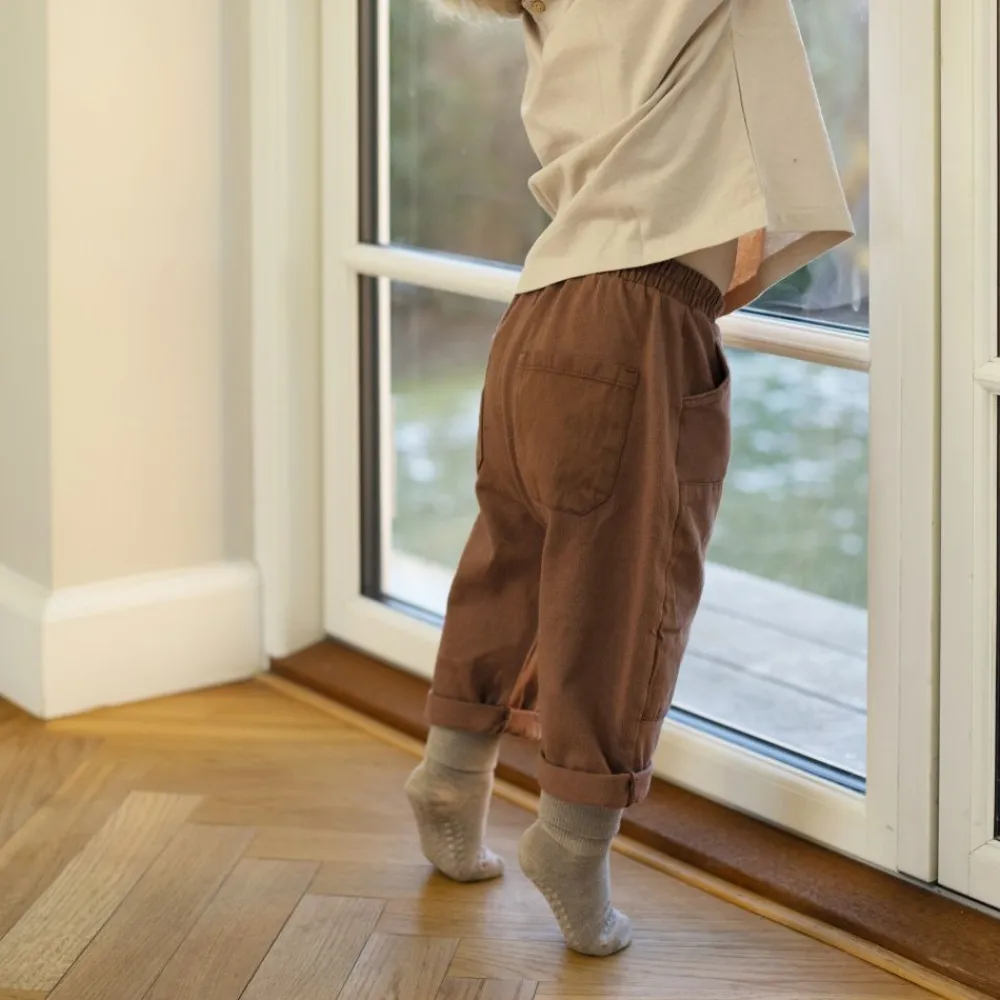 Gobabygo Sokker, , Sand, Bambus Discount