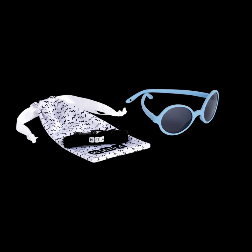 KI ET LA Solbriller, , 1-2 år, Rozz, Light Blue Discount