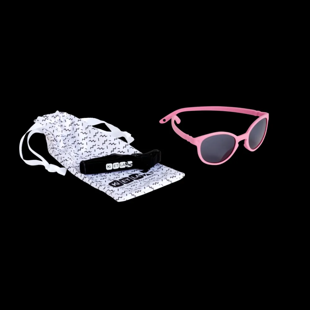 KI ET LA Solbriller, , 2-4 år, Wazz, Peony Hot