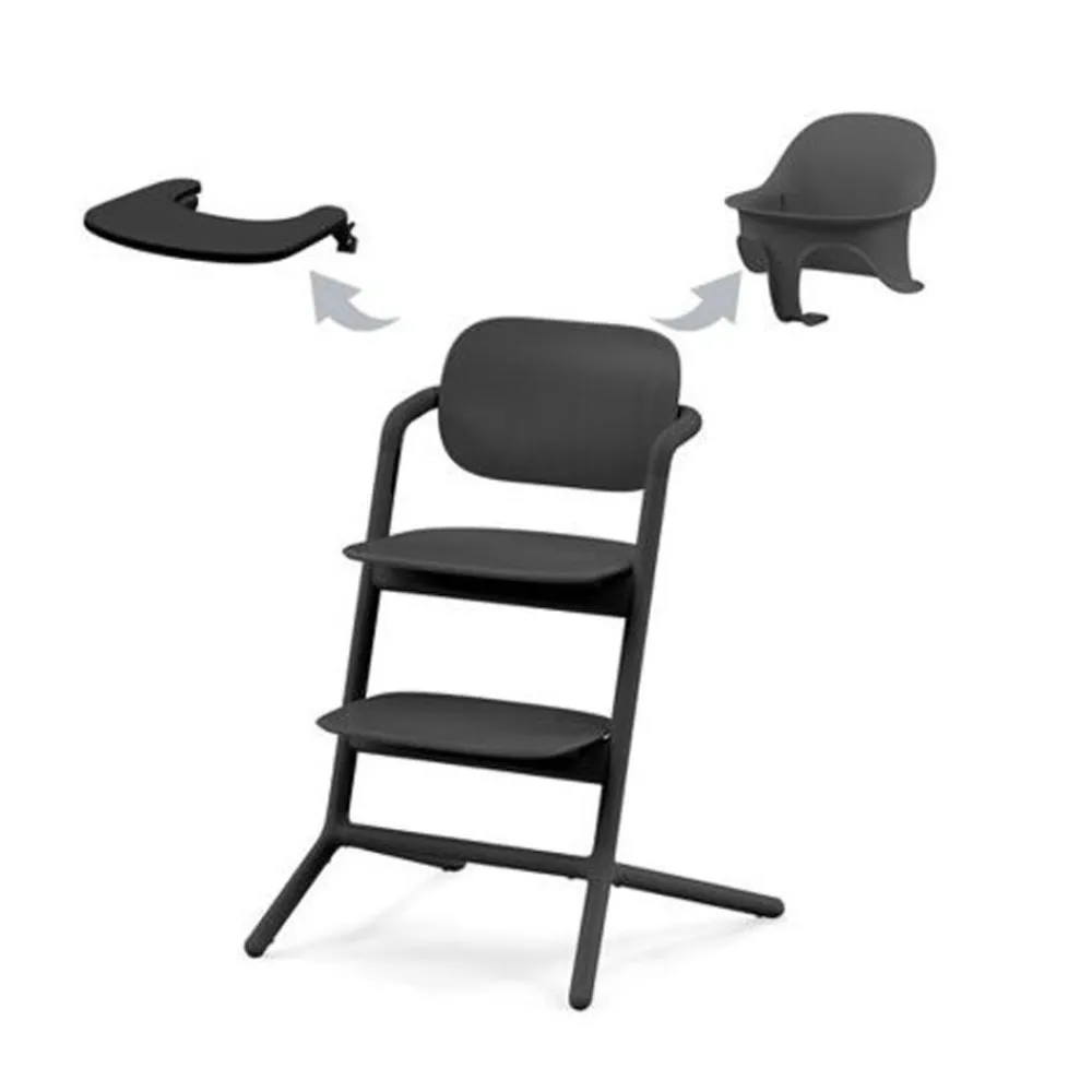 Cybex Spisestol, , Lemo 3-in-1, Stunning Black Discount