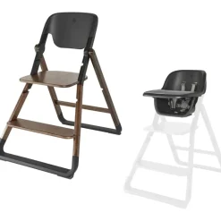 Ergobaby Spisestol, , Evolve 2-in-1 High chair +,  Dark Wood