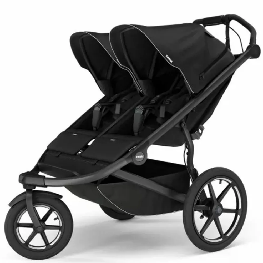 Thule Søskenvogn, , Urban Glide 3 Double, Sort Hot