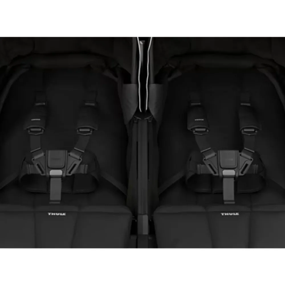 Thule Søskenvogn, , Urban Glide 3 Double, Sort Hot