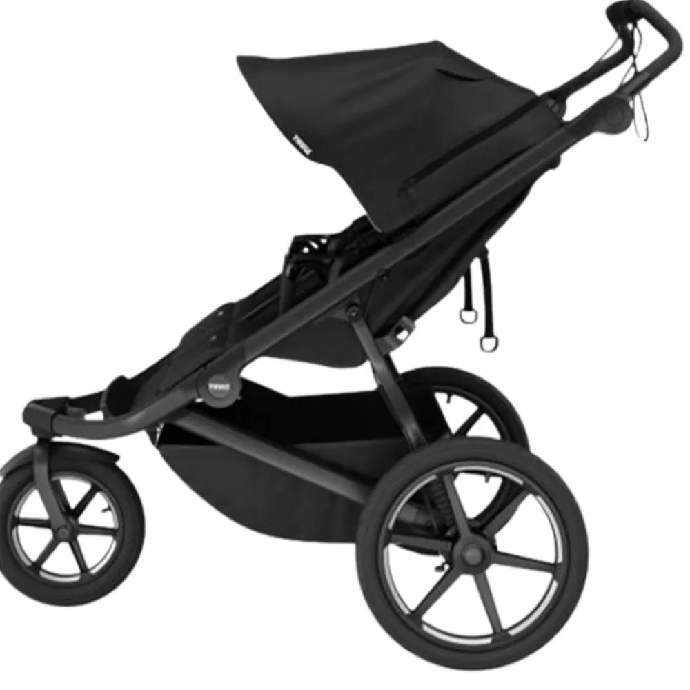 Thule Søskenvogn, , Urban Glide 3 Double, Sort Hot