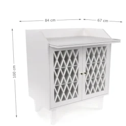 Stellekommode, Cam Cam, Harlequin, White Hot