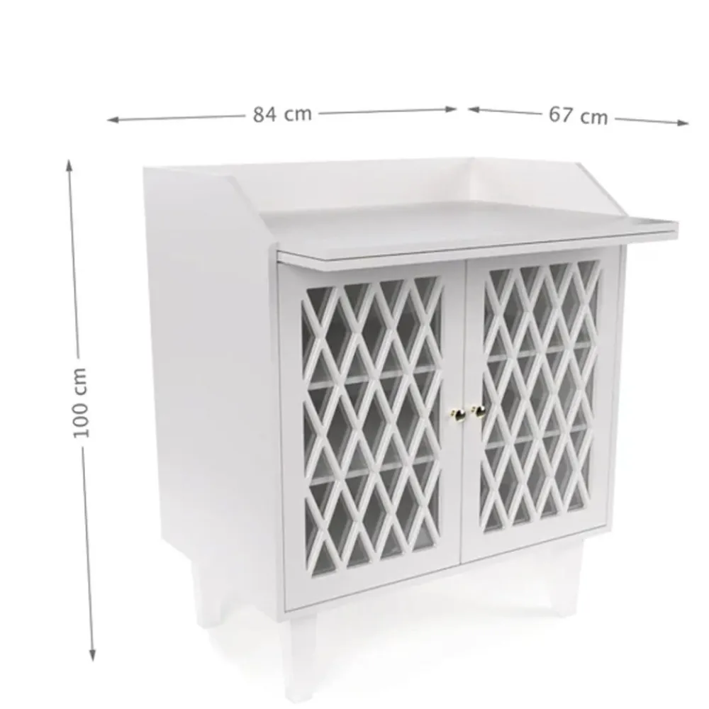 Stellekommode, Cam Cam, Harlequin, White Hot