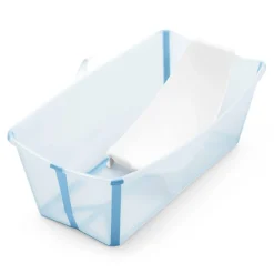 Stokke ® Flexi Bath inkl. Newborn Support, Glacier Blue Hot