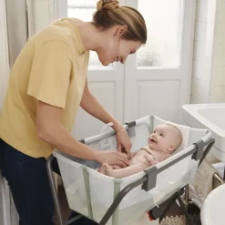 Stokke ® Flexi Bath inkl. Newborn Support, Glacier Blue Hot