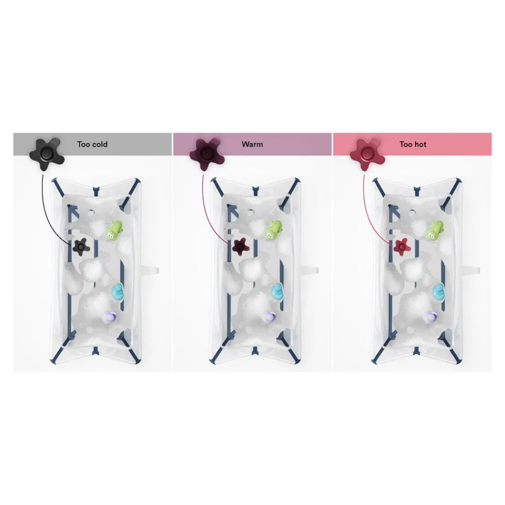 Stokke ® Flexi Bath inkl. Newborn Support, Sandy New