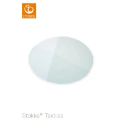 Stokke ® pledd i bomullsstrikk, mint Best