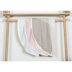 Stokke ® pledd i bomullsstrikk, mint Best