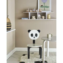 Bloomingville Stol, , Marle Panda, Hvit New