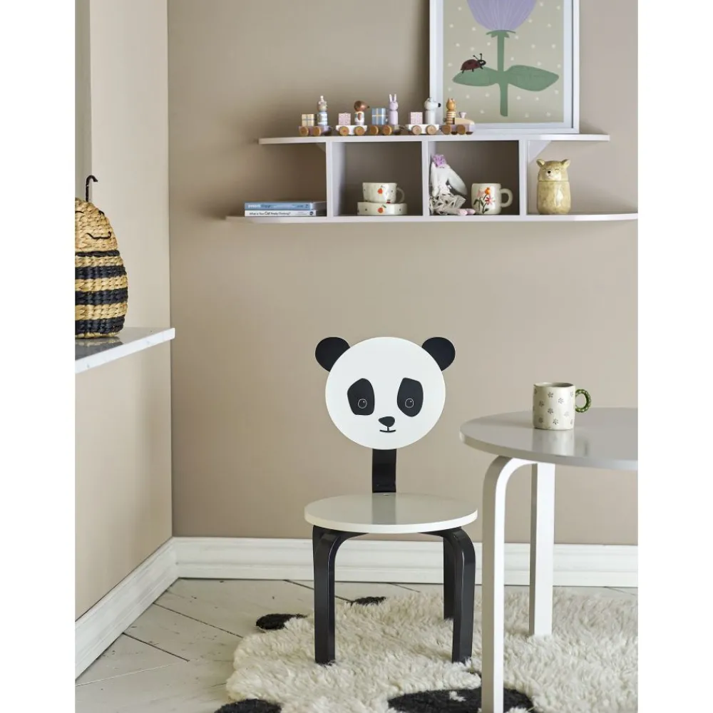 Bloomingville Stol, , Marle Panda, Hvit New