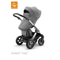 Stokke Stormtrekk, Trailz/Xplory, ®, Black melange Hot