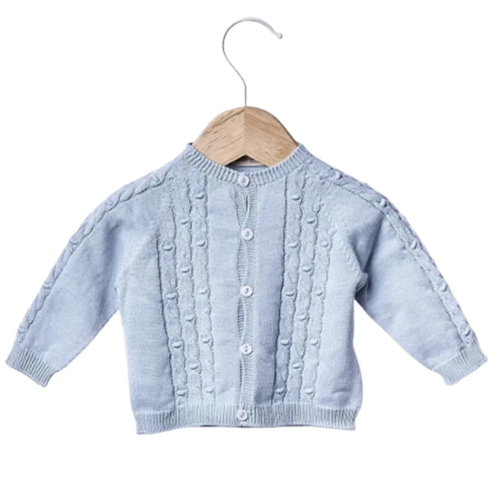 Wedoble Strikkejakke, , Casaco Tranca, Blue Clearance