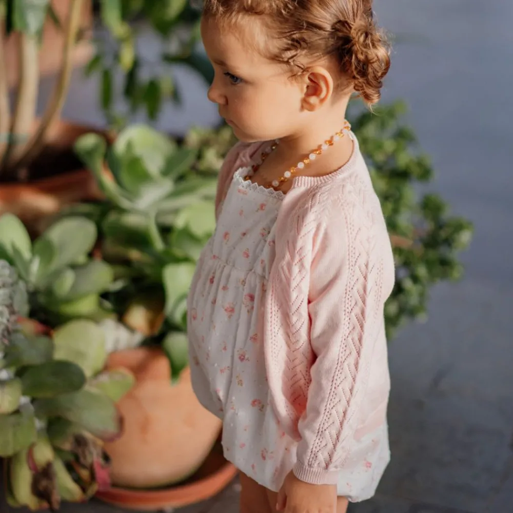 Wedoble Strikkejakke, , Casaco, Rosa New