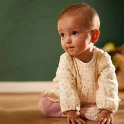 Gobabygo Strømpebukse, , Antiskli, Bambus, Soft Pink