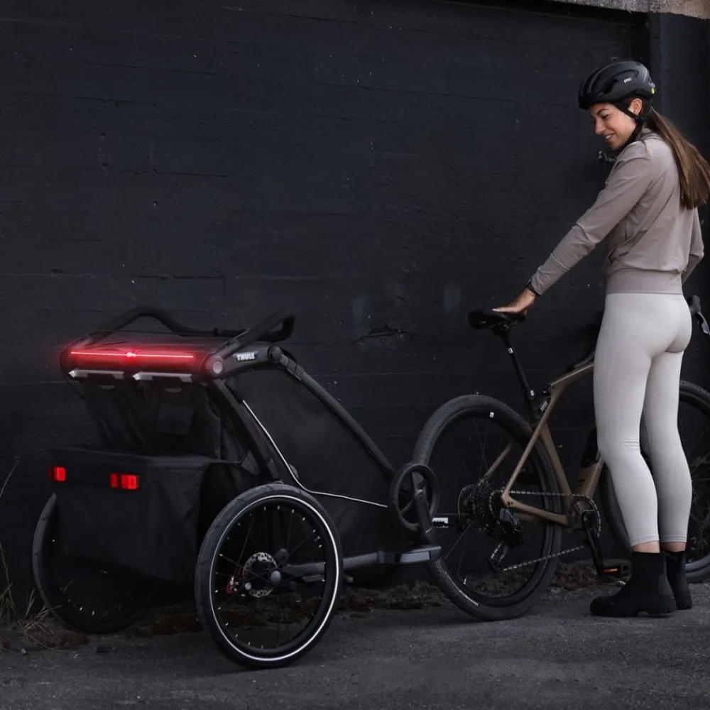 Thule Sykkelvogn, , Chariot Sport 2, Single Black Outlet