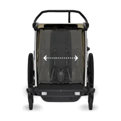 Thule Sykkelvogn, , Chariot Cross 2 Double, Faded Khaki Best