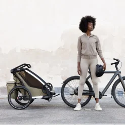 Thule Sykkelvogn, , Chariot Cross 2 Double, Faded Khaki Best