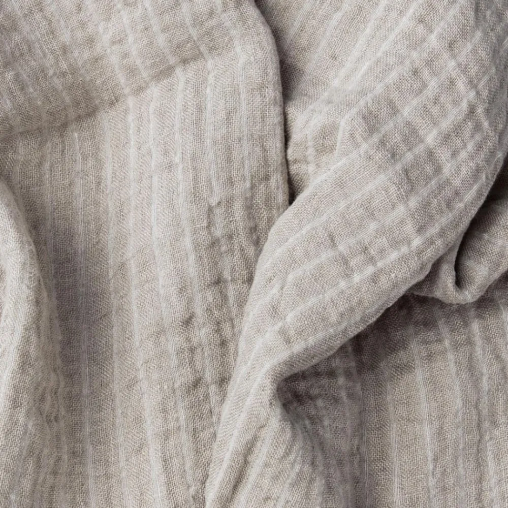 Teppe, NG Baby, Natur/Elfenben Stripe , 100*100 cm Outlet