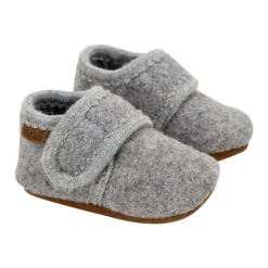 Tøfler, En Fant, Ull, Grey Melange New