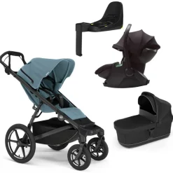 Thule Urban Glide 4, Mid Blue + Maple, Black + Base, Alfi Best