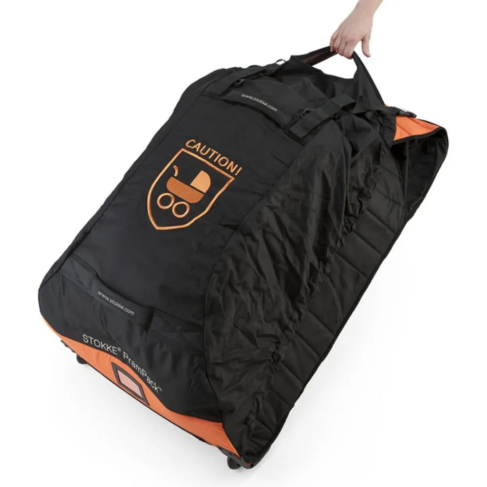 Stokke Transportbag, PramPack, ®, Sort/Orange Sale
