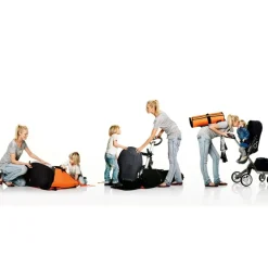 Stokke Transportbag, PramPack, ®, Sort/Orange Sale
