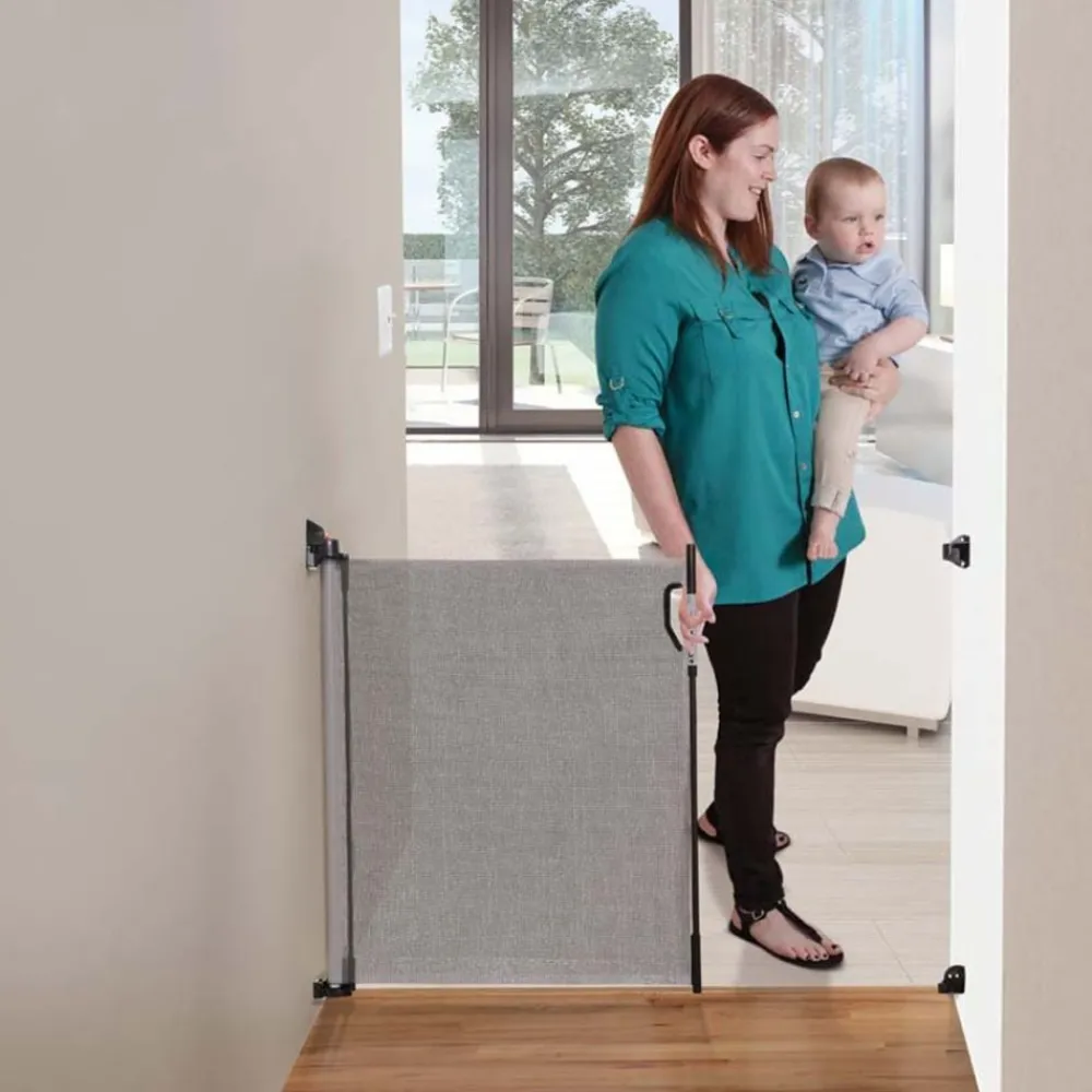 Dreambaby Trappegrind, Uttrekkbar, , grå Discount