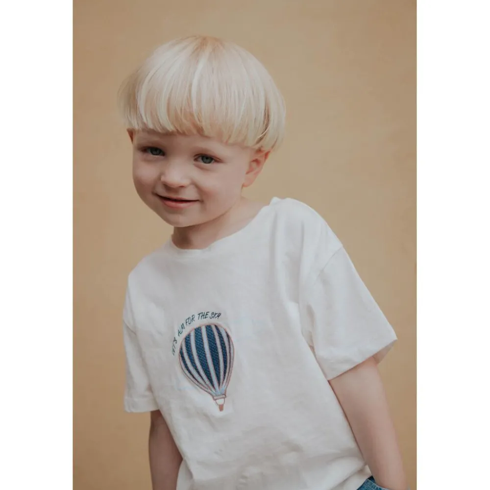 T-Skjorte, Fliink, Balloon, Cloud Dancer New