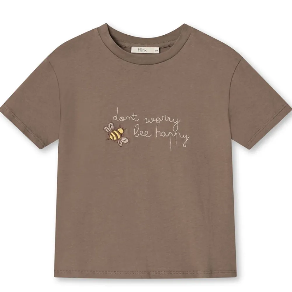 T-Skjorte, Fliink, Bee, Pine Bark Hot