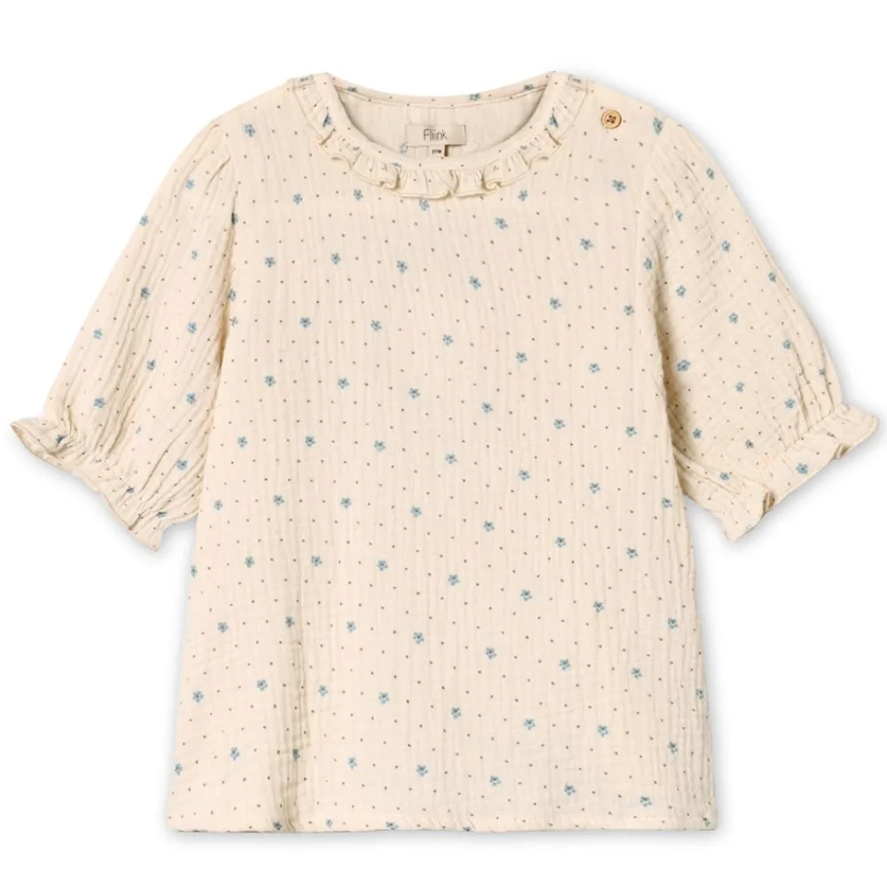 T-Skjorte, Fliink, Blooming, Sandshell New