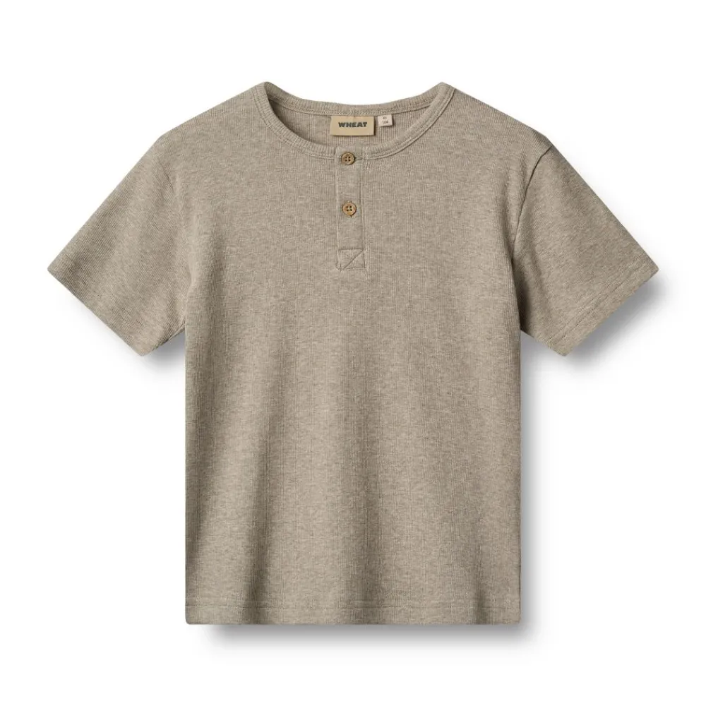 Wheat T-Skjorte, , Lumi, Gravel Melange Hot