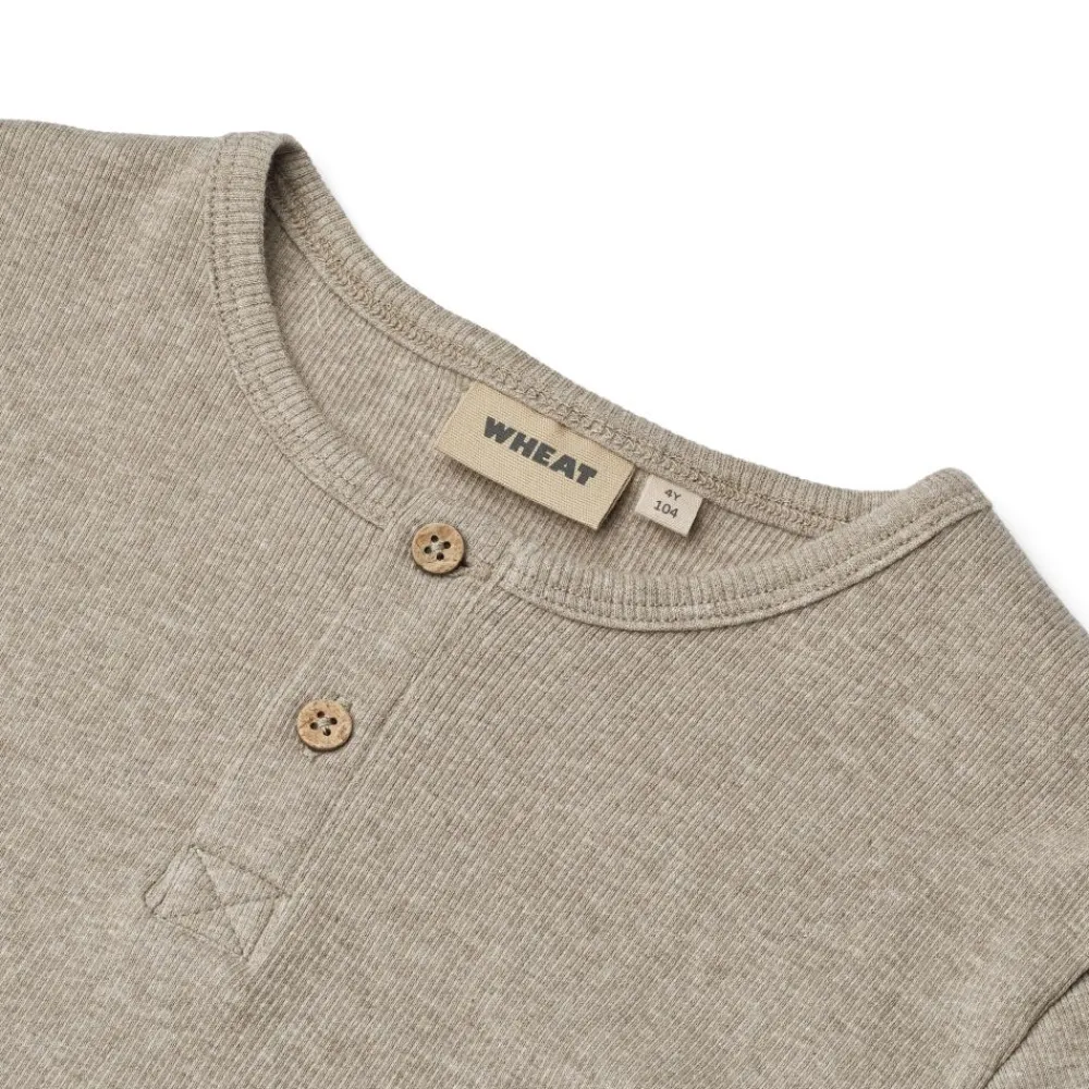 Wheat T-Skjorte, , Lumi, Gravel Melange Hot