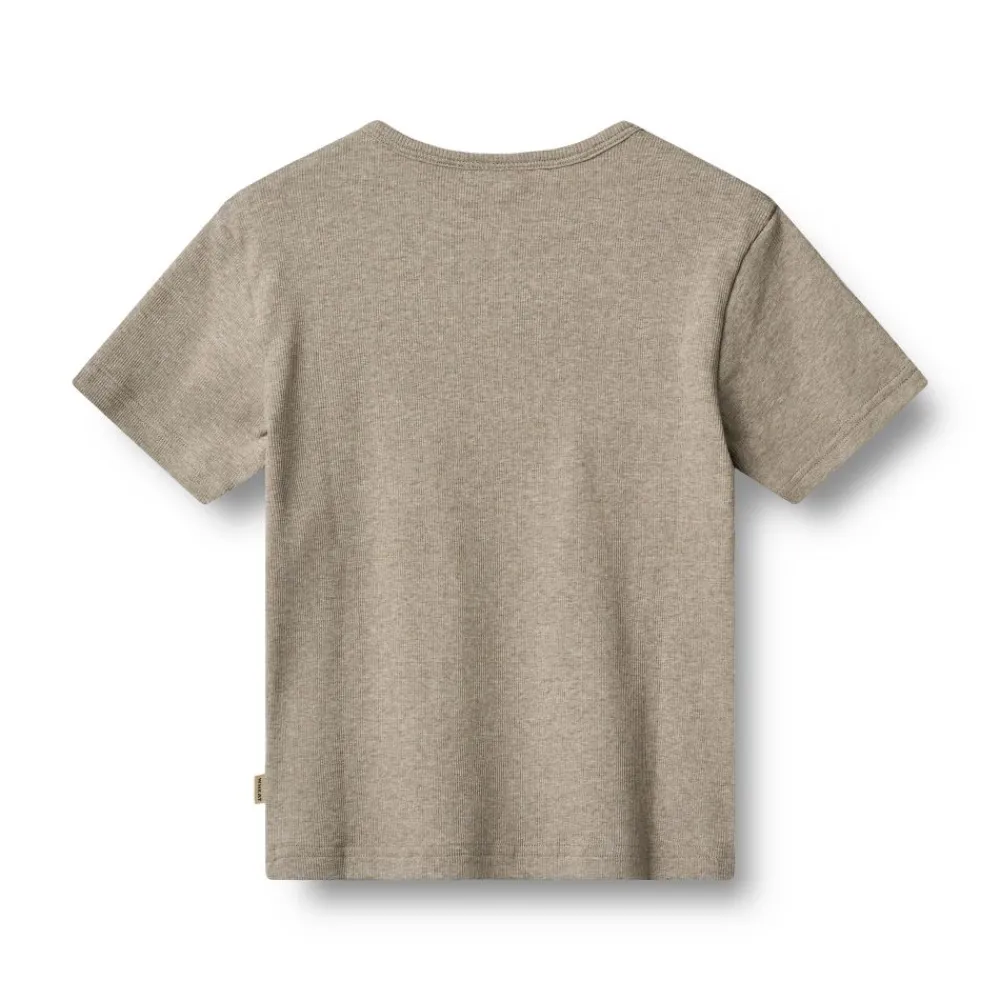 Wheat T-Skjorte, , Lumi, Gravel Melange Hot