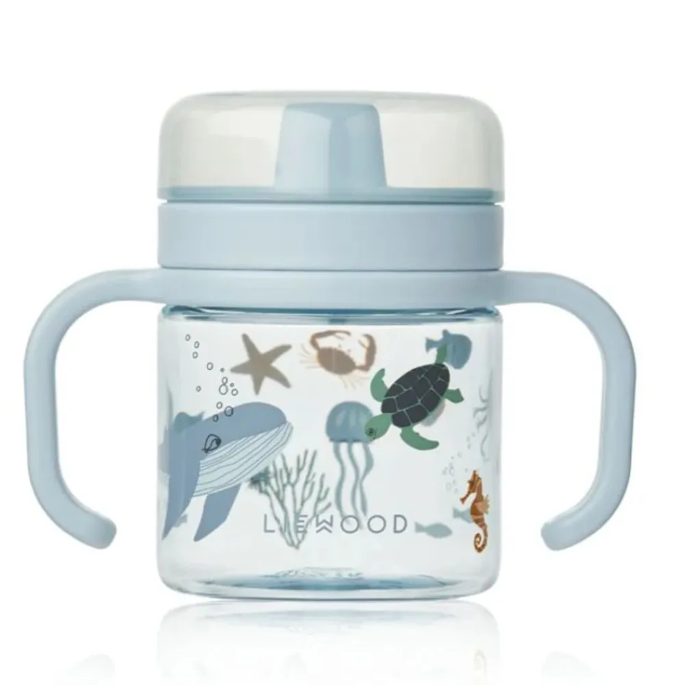 Liewood Tutekopp, , Kylo, 280ml, Sea Creature / Sandy Discount