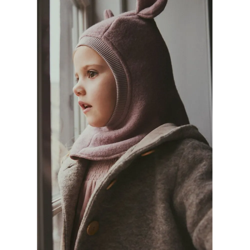 Huttelihut Ullkåpe, , Camel Melange Outlet