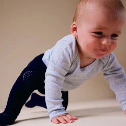 Gobabygo Ullstrømpebukse, , Antiskli, Midnight Blue Discount