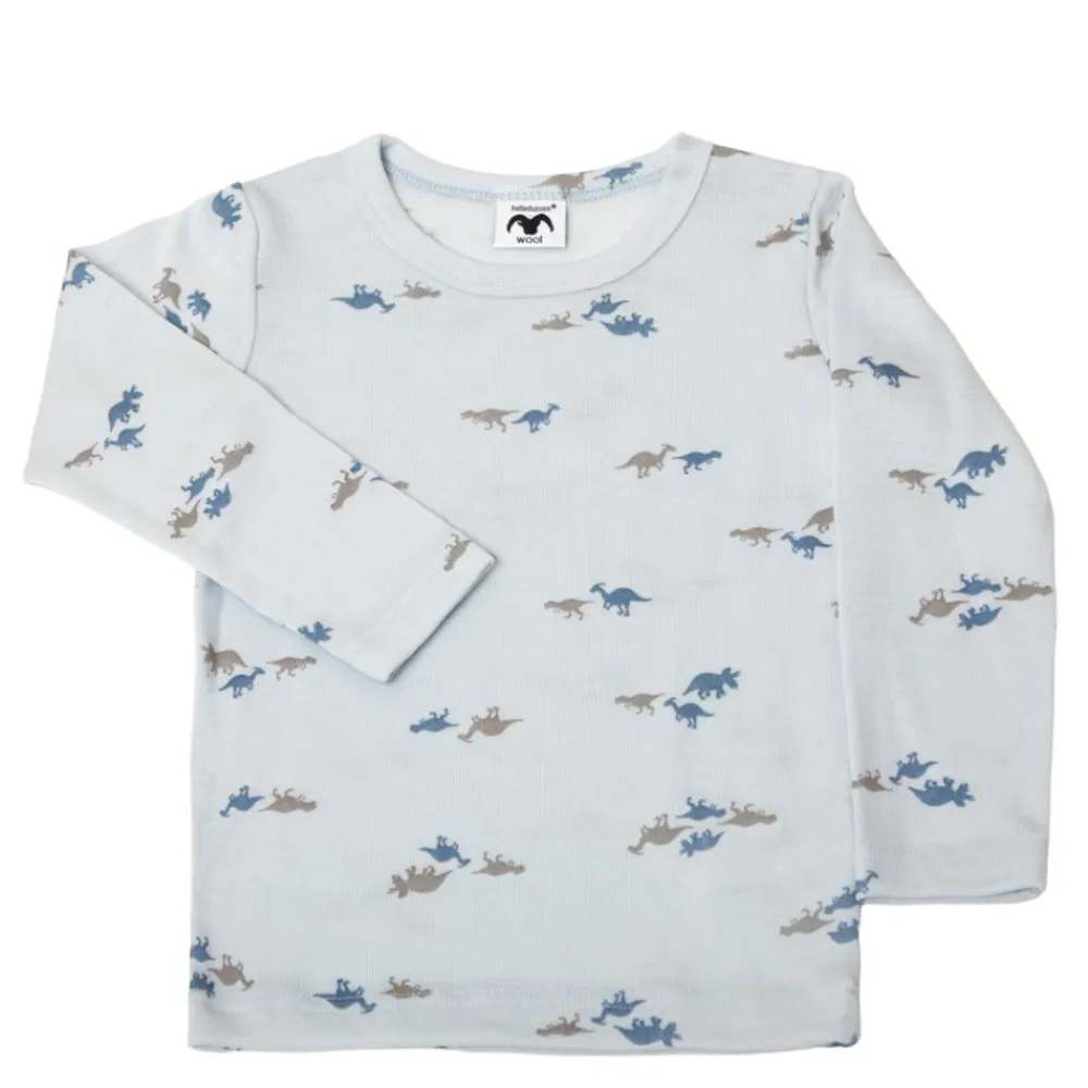 Helledussen Ulltrøye, , Dino, Lyseblå